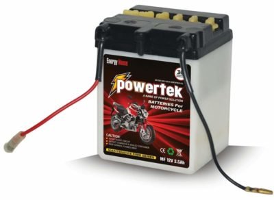 POWERTEK PT2.5 MF 2.5 Capacity Bike Battery