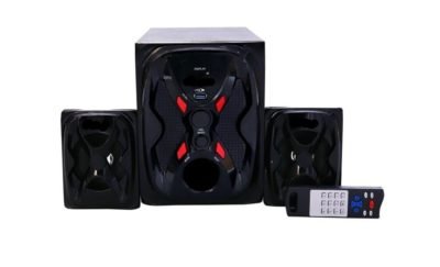 Powertek Professional Sound Box 1 Series, 104 Compact Powered Monitor Pair